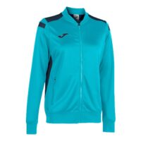 Bluza trening dama Joma Championship VI, Turcoaz Fluo / Bleumarin
