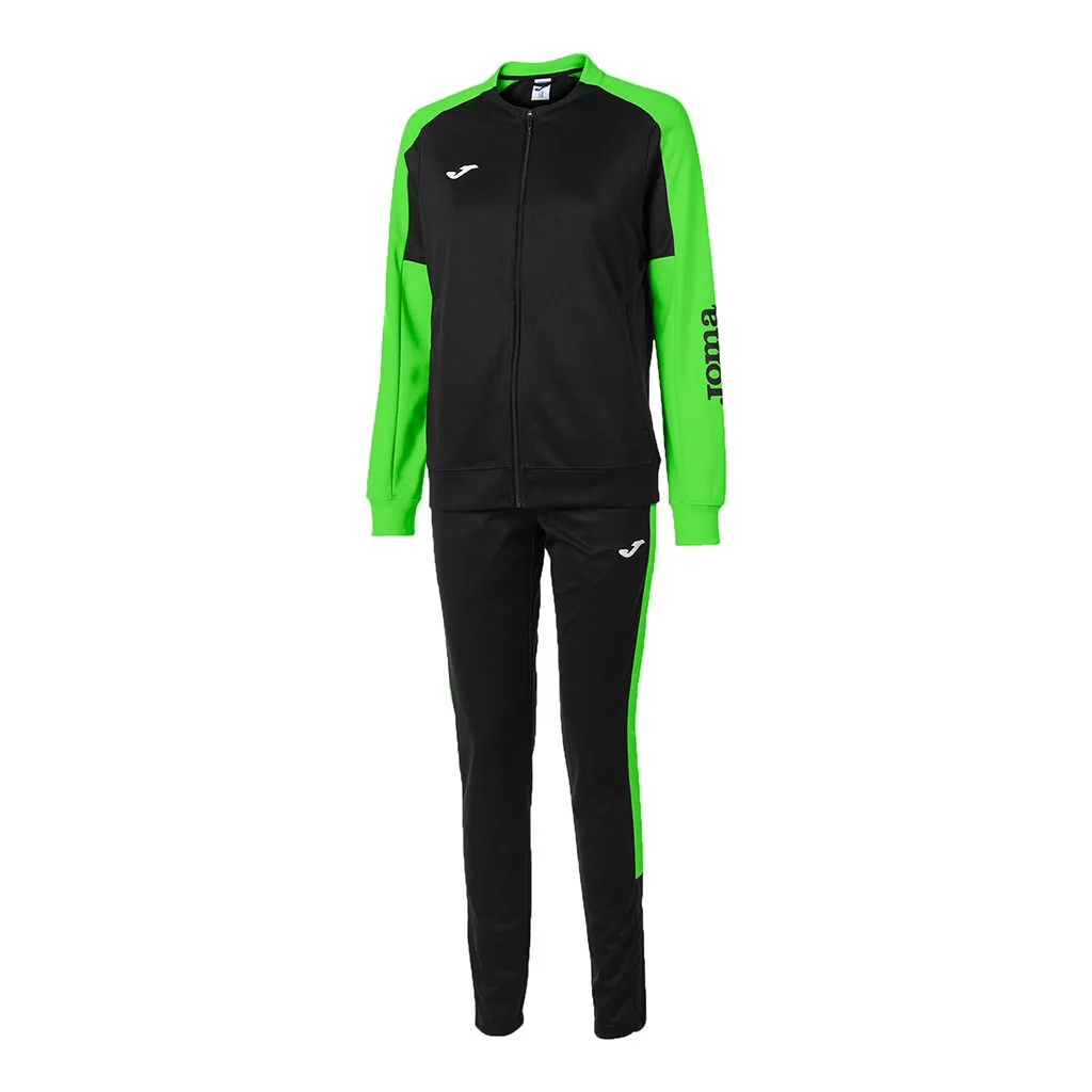 Trening dama Joma Eco-Championship, Negru / Verde Fluo - imagine 1