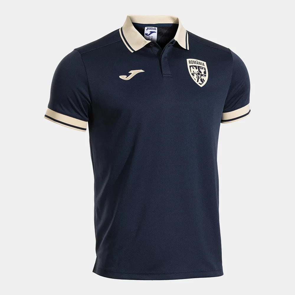 Tricou polo oficial FRF Nationala Romaniei, Bleumarin - prezentare - imagine 1