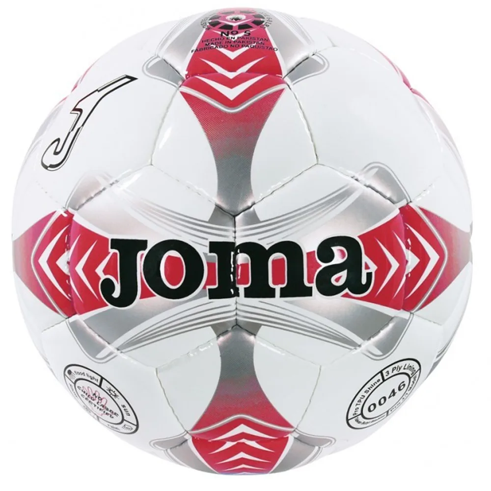 Minge fotbal Joma Egeo, Alb / Rosu (Nr. 4) - imagine 1