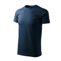 Tricou bumbac Basic Free, Bleumarin
