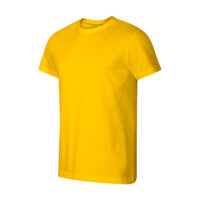 Tricou bumbac Basic Free, Galben
