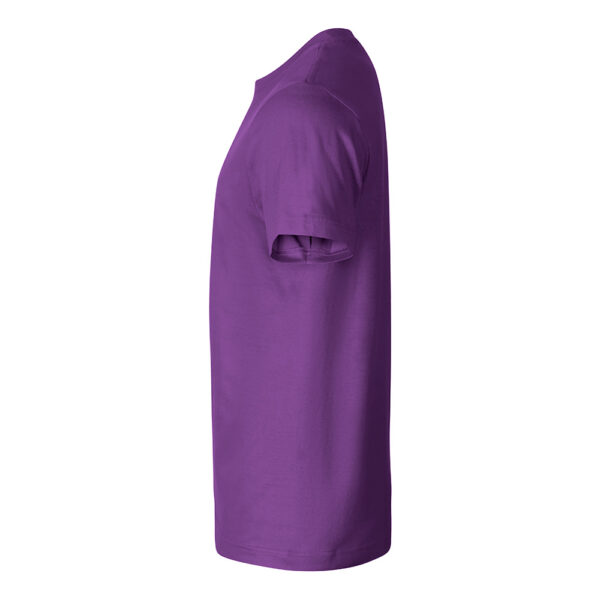 Tricou bumbac Basic Free, Violet - imagine 4