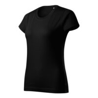 Tricou bumbac dama Basic Free, Negru