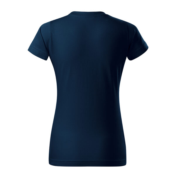 Tricou bumbac dama Basic Free, Bleumarin - imagine 3