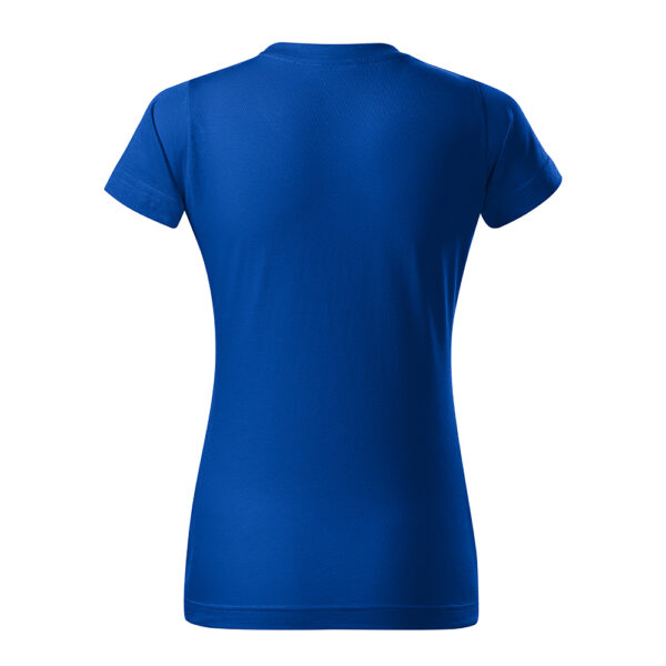 Tricou bumbac dama Basic Free, Albastru Royal - imagine 3