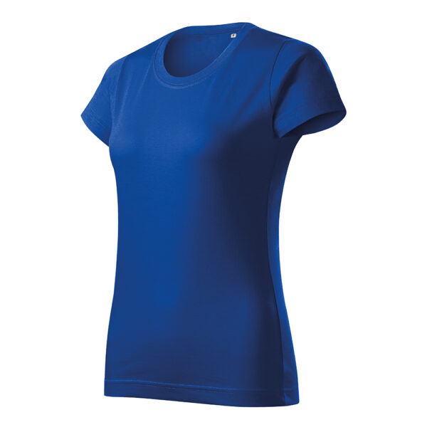 Tricou bumbac dama Basic Free, Albastru Royal - imagine 1