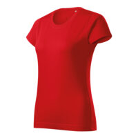 Tricou bumbac dama Basic Free, Rosu