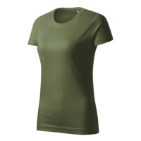Tricou bumbac dama Basic Free, Khaki