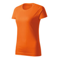 Tricou bumbac dama Basic Free, Portocaliu