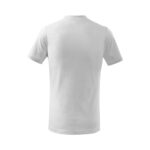 Tricou bumbac copii Basic Free, Alb - imagine 3