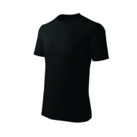 Tricou bumbac copii Basic Free, Negru
