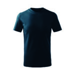 Tricou bumbac copii Basic Free, Bleumarin - imagine 2