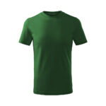 Tricou bumbac copii Basic Free, Verde sticla - imagine 2