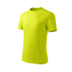 Tricou bumbac copii Basic Free, Verde lime