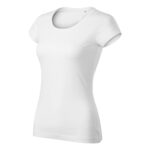 Tricou bumbac dama Viper Free, Alb