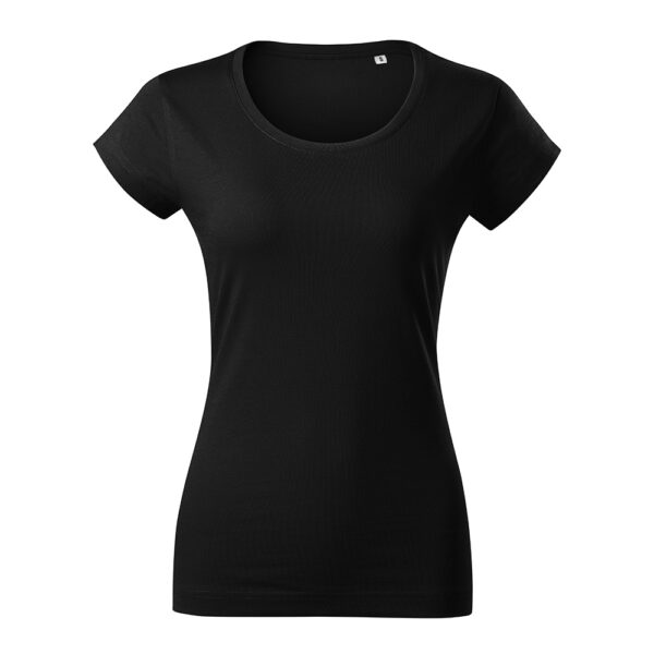 Tricou bumbac dama Viper Free, Negru - imagine 2