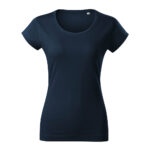 Tricou bumbac dama Viper Free, Bleumarin - imagine 2