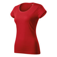 Tricou bumbac dama Viper Free, Rosu