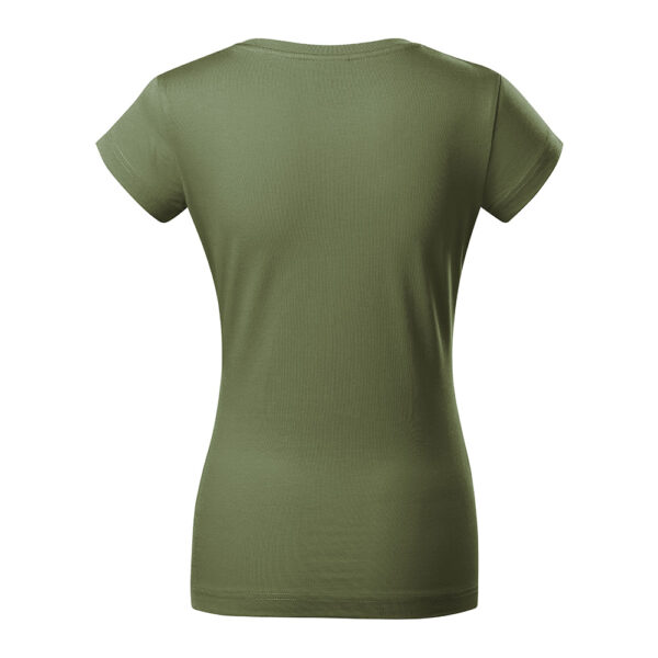 Tricou bumbac dama Viper Free, Khaki - imagine 3