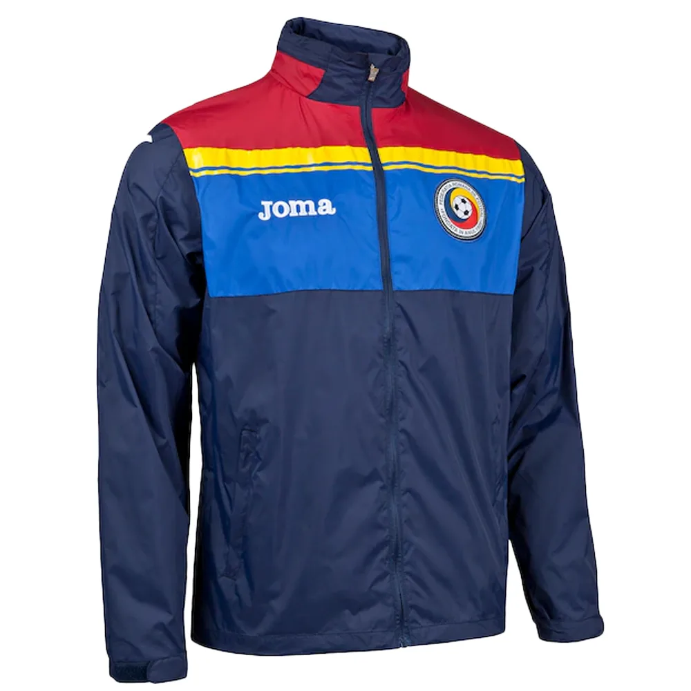 Geaca ploaie oficiala FRF Nationala Romaniei, Bleumarin - imagine 1