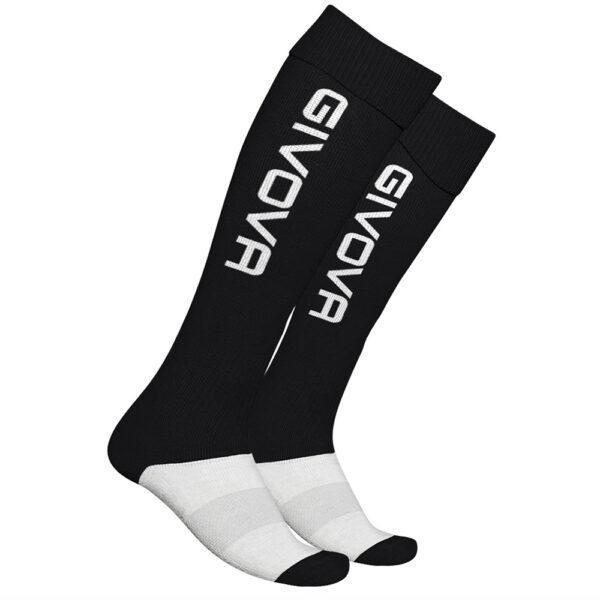 c004_1003 Jambiere Givova Allenamento, Negru / Alb - imagine 1