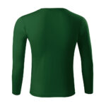 Bluza bumbac Progress, Verde sticla - imagine 3