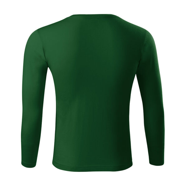 Bluza bumbac Progress, Verde sticla - imagine 3