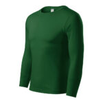 Bluza bumbac Progress, Verde sticla