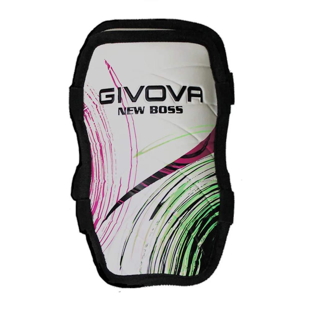 Aparatori fotbal Givova New Boss, Alb - imagine 1