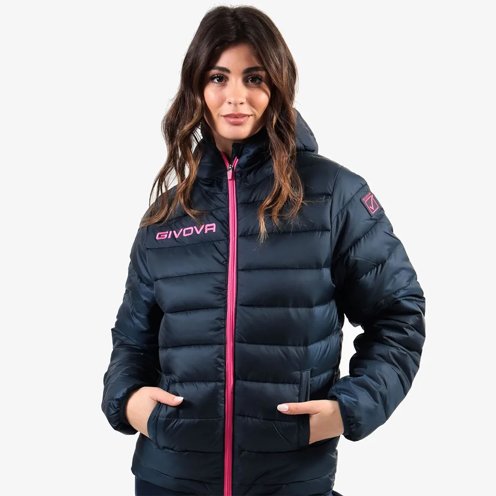 Geaca Givova Olanda, Bleumarin / Fuxia - imagine 1