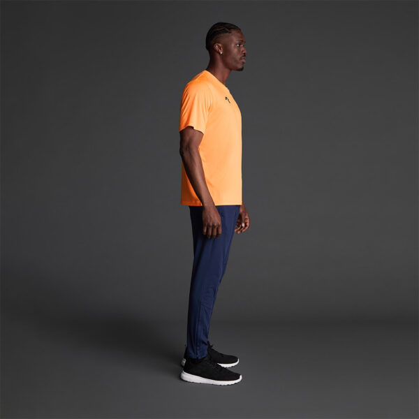 Tricou sport Musai Mawi, Portocaliu Fluo - imagine 2