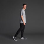 Tricou sport Musai Mawi, Gri deschis - imagine 2