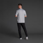 Tricou sport Musai Mawi, Gri deschis - imagine 3