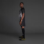 Tricou sport Musai Ubora, Negru / Alb - imagine 2