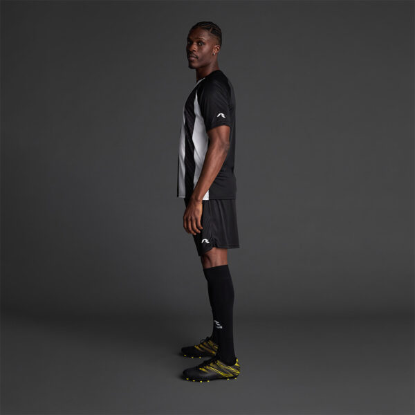 Tricou sport Musai Ubora, Negru / Alb - imagine 2