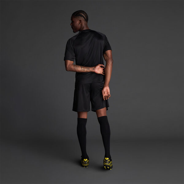 Tricou sport Musai Ubora, Negru / Alb - imagine 3