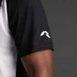 Tricou sport Musai Ubora, Negru / Alb - imagine 5