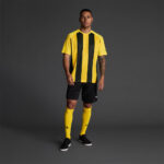 Tricou sport Musai Ubora, Galben / Negru