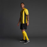 Tricou sport Musai Ubora, Galben / Negru - imagine 2