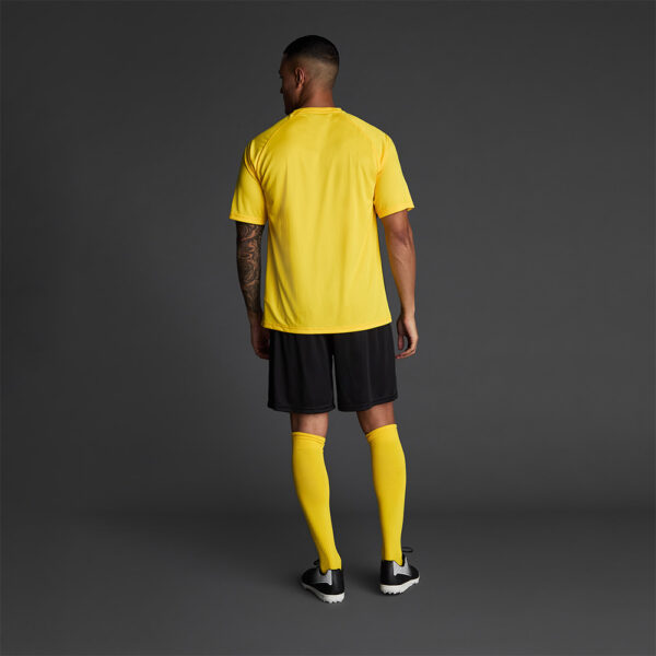 Tricou sport Musai Ubora, Galben / Negru - imagine 3