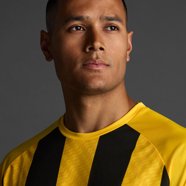 Tricou sport Musai Ubora, Galben / Negru - imagine 5