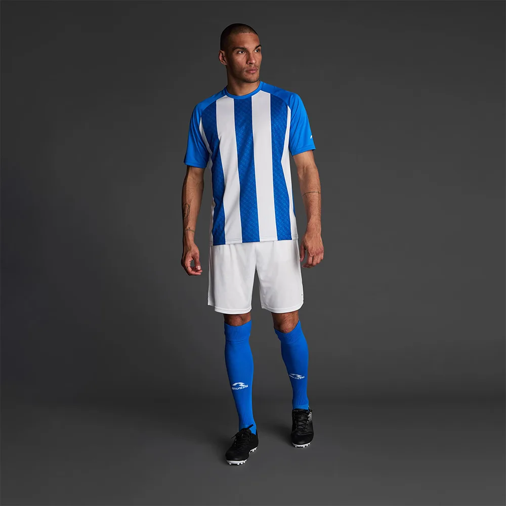 Tricou sport Musai Ubora, Albastru Royal / Alb - imagine 1