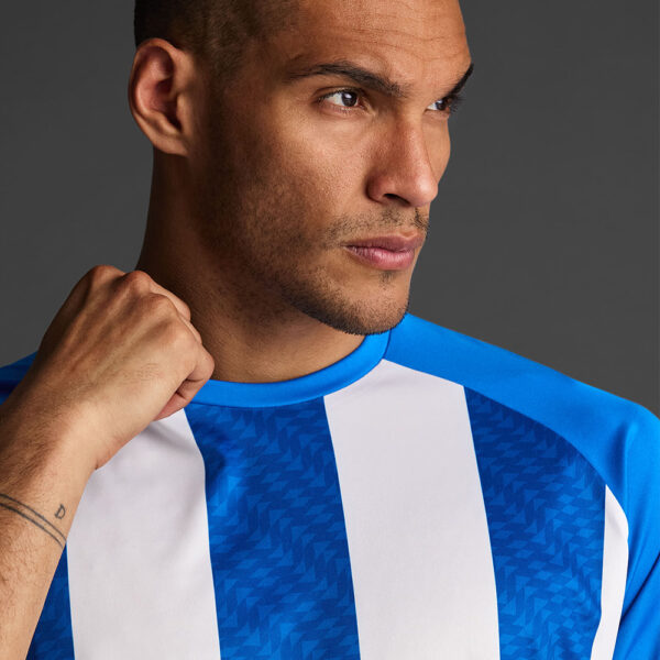 Tricou sport Musai Ubora, Albastru Royal / Alb - imagine 4