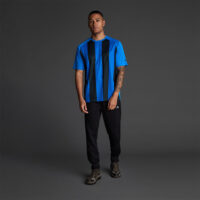 Tricou sport Musai Ubora, Albastru Royal / Negru