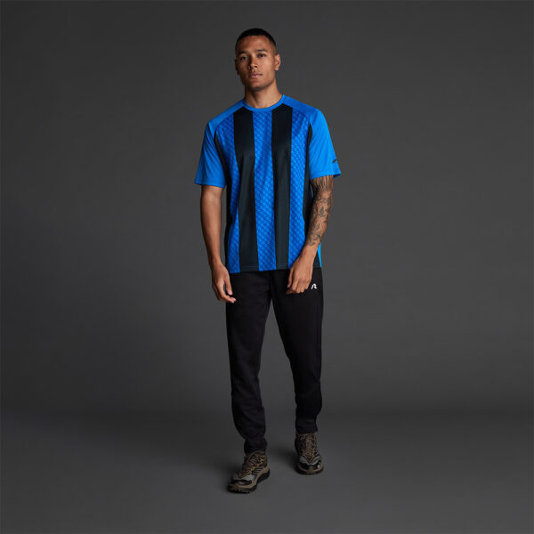 Tricou sport Musai Ubora, Albastru Royal / Negru - imagine 1