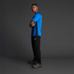 Tricou sport Musai Ubora, Albastru Royal / Negru - imagine 2