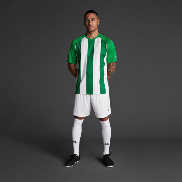 Tricou sport Musai Ubora, Verde / Alb - imagine 1