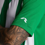 Tricou sport Musai Ubora, Verde / Alb - imagine 5
