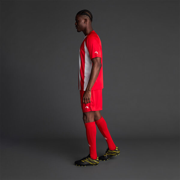 Tricou sport Musai Ubora, Rosu / Alb - imagine 2